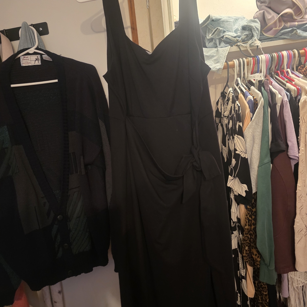 Addition Elle Black Sleeveless Dress